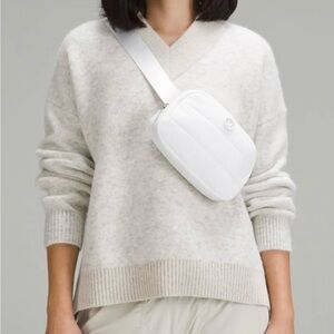 Lululemon Women Everywhere Belt Bag Wunder Puff white 2L Large